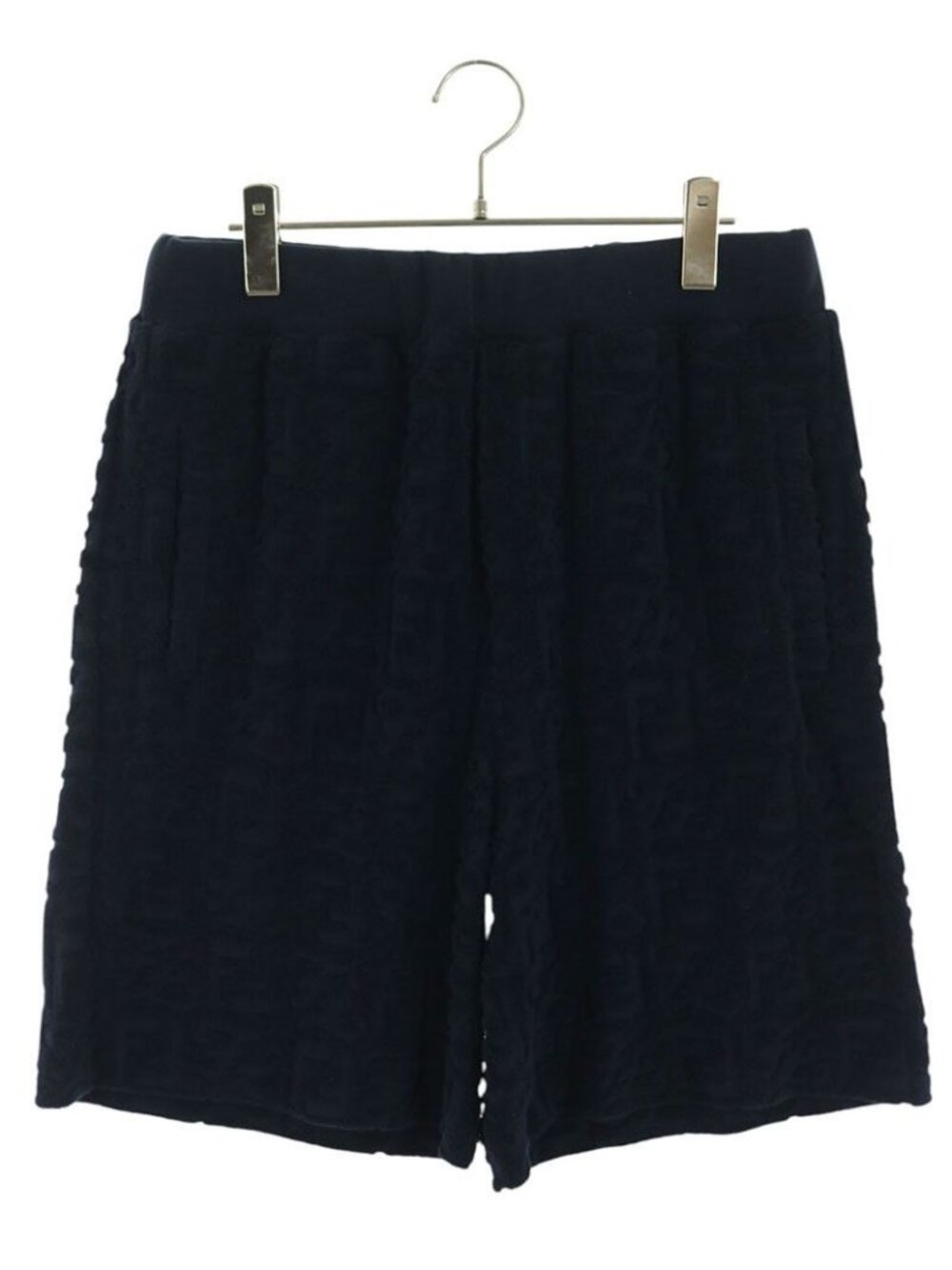 Fendi Logo All Over Print Pile Shorts 48
